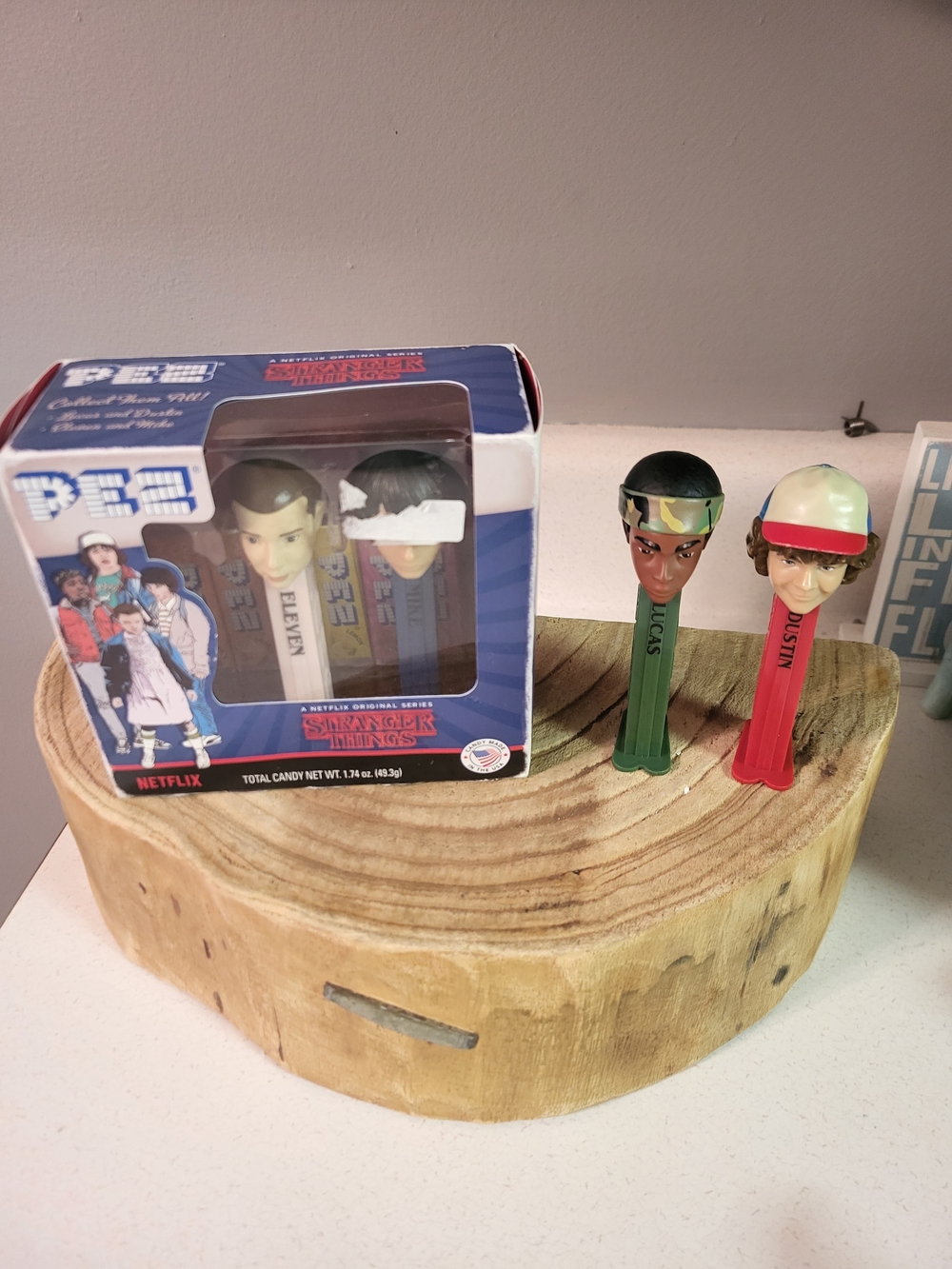 PEZ Stranger Things Character Dispensers - Green & Red